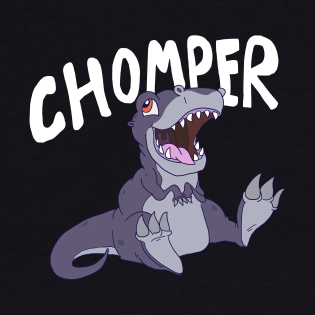 Chomper the baby Sharp Tooth by sky665